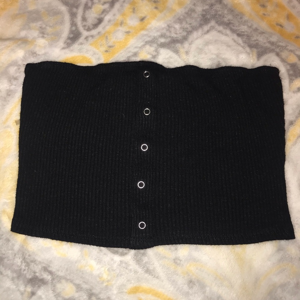 Black tube top